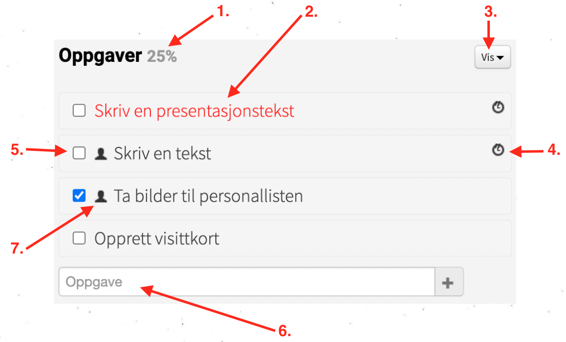 Modulen Gruppeopplysninger - guide