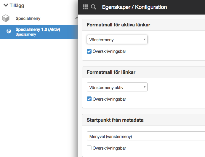 Standardkonfiguration