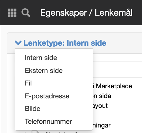 Egenskaper lenkemål