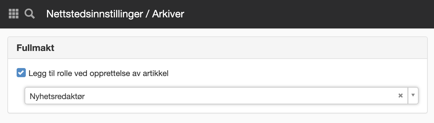 Panelet Arkiver