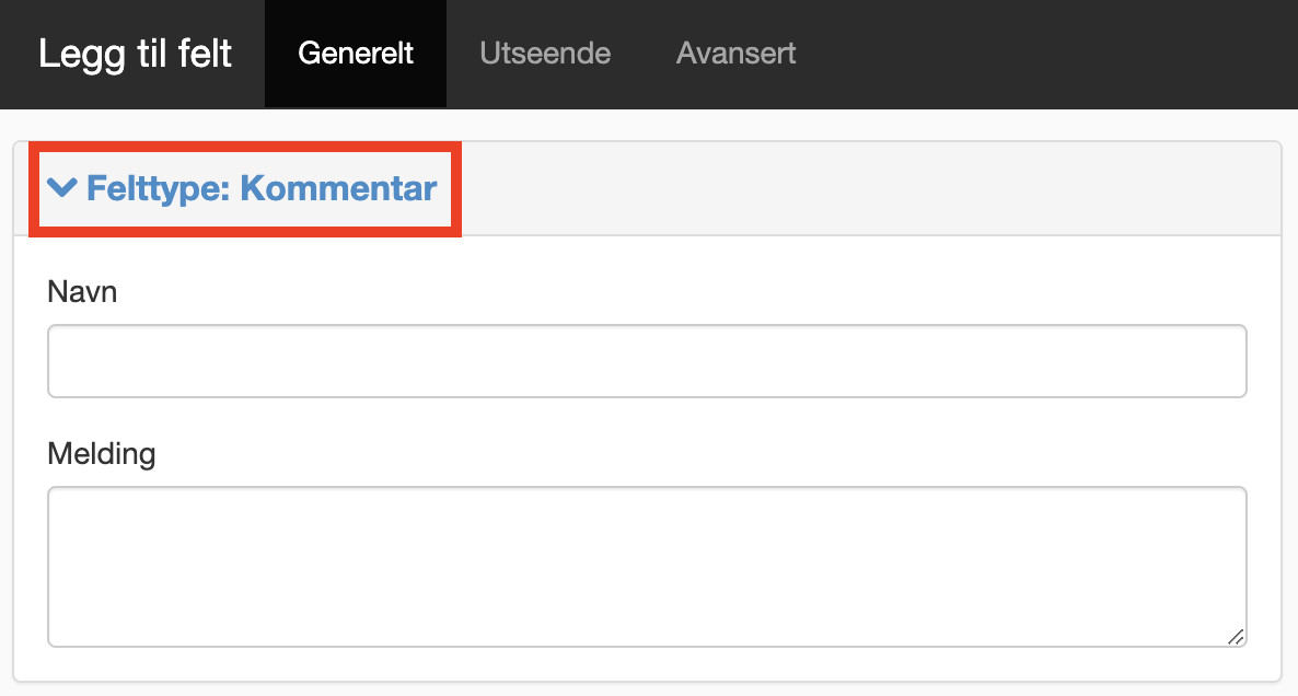 Fanen Generelt