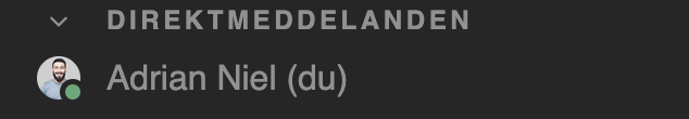 Skärmklipp status
