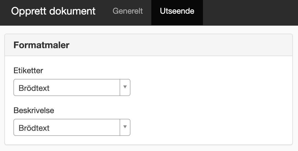 Fanen Utseende