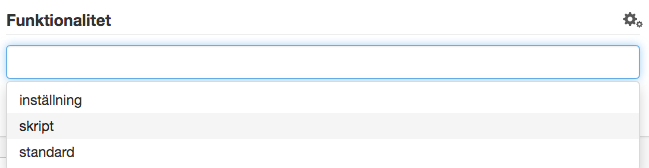 Exempel på metadata enval