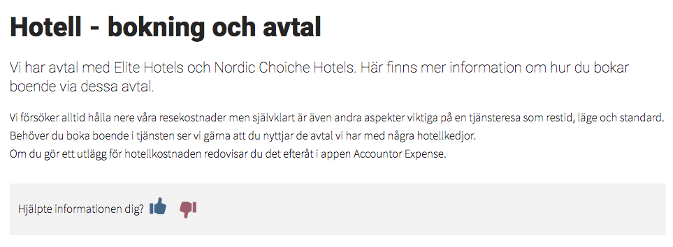 Exempel på Tyck till