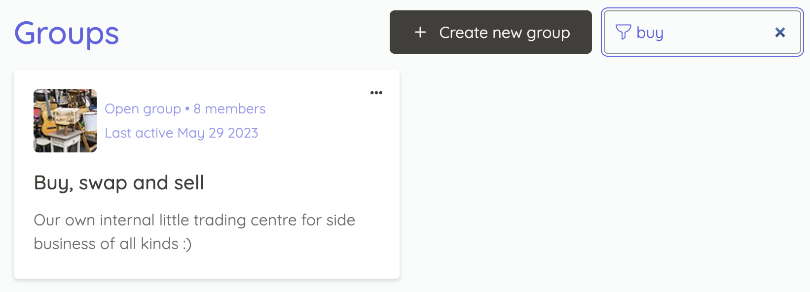 filter groups