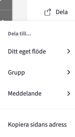 Dela till...