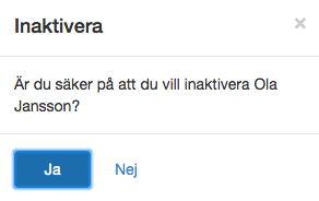 Är du säker..
