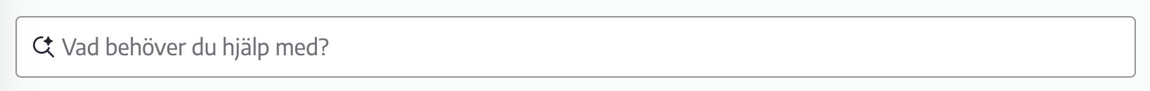 Exempel på assistent