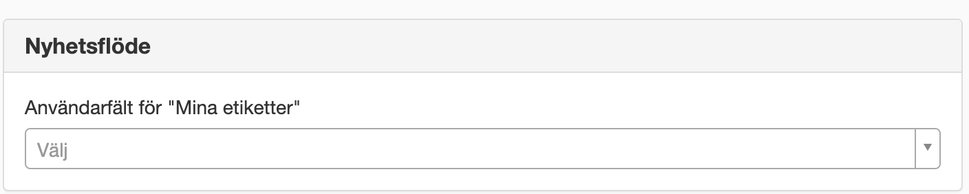Inställningar i restappen