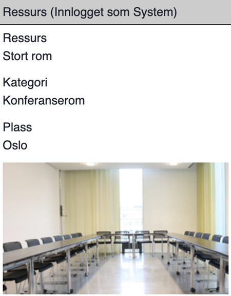 Informasjon om ressurs