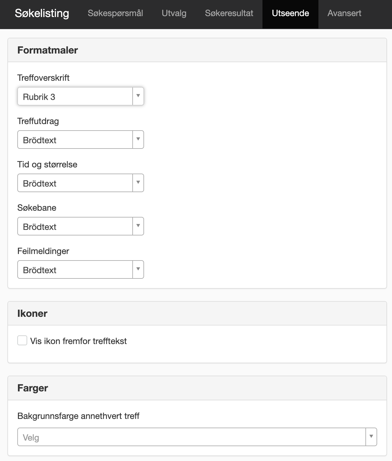 Fanen Utseende