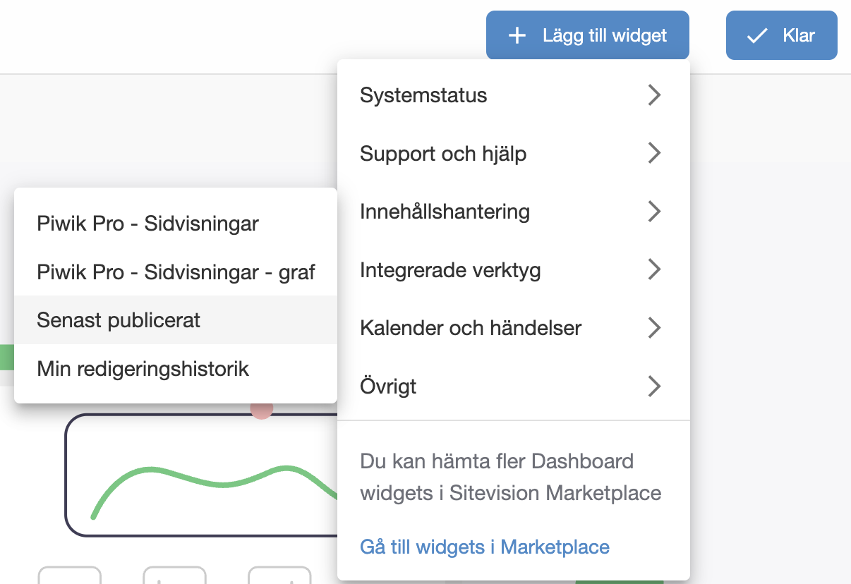 Lägg till widget