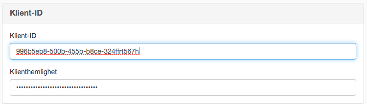 KlientID OAuth2