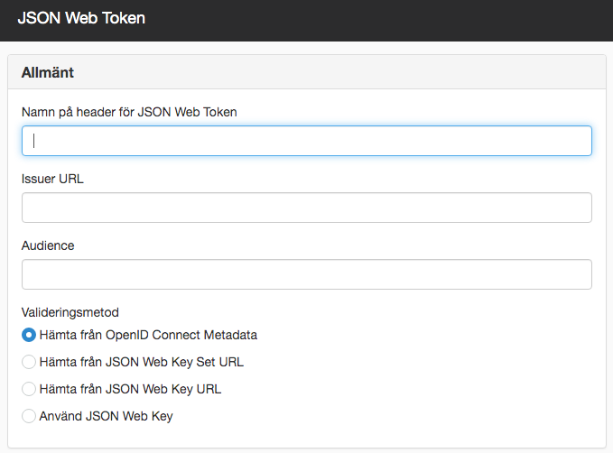 JSON Webtoken SV7