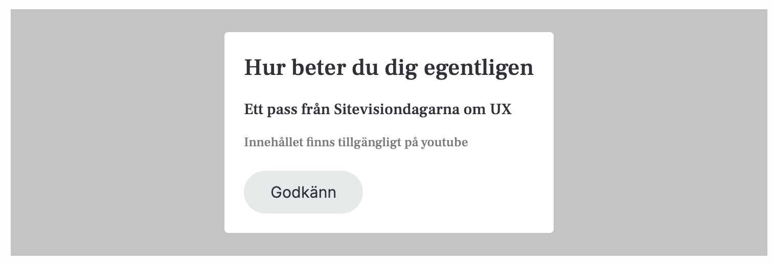 Rutan för cookies