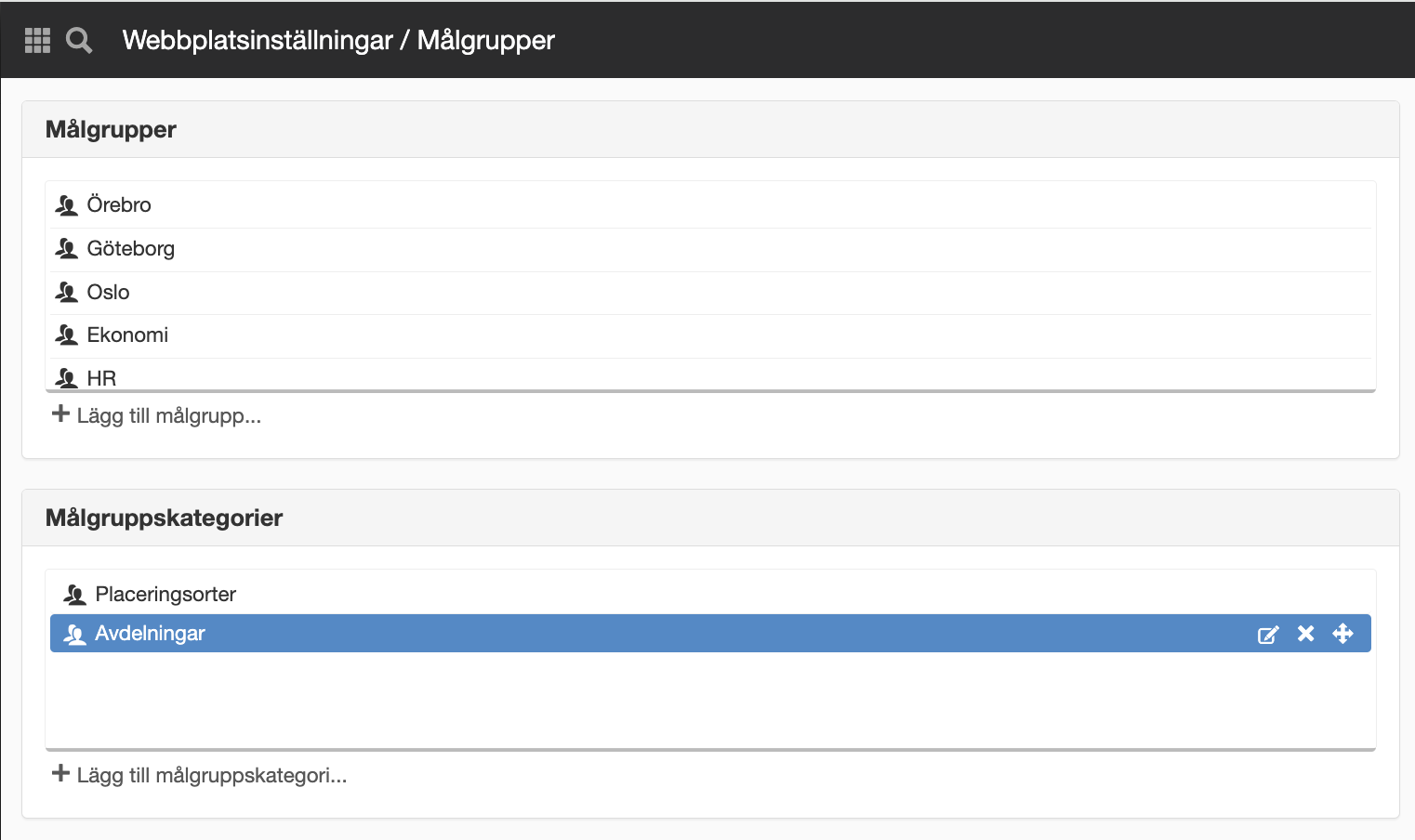 Målgrupp