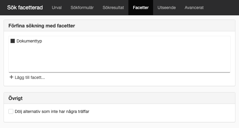 Facetter