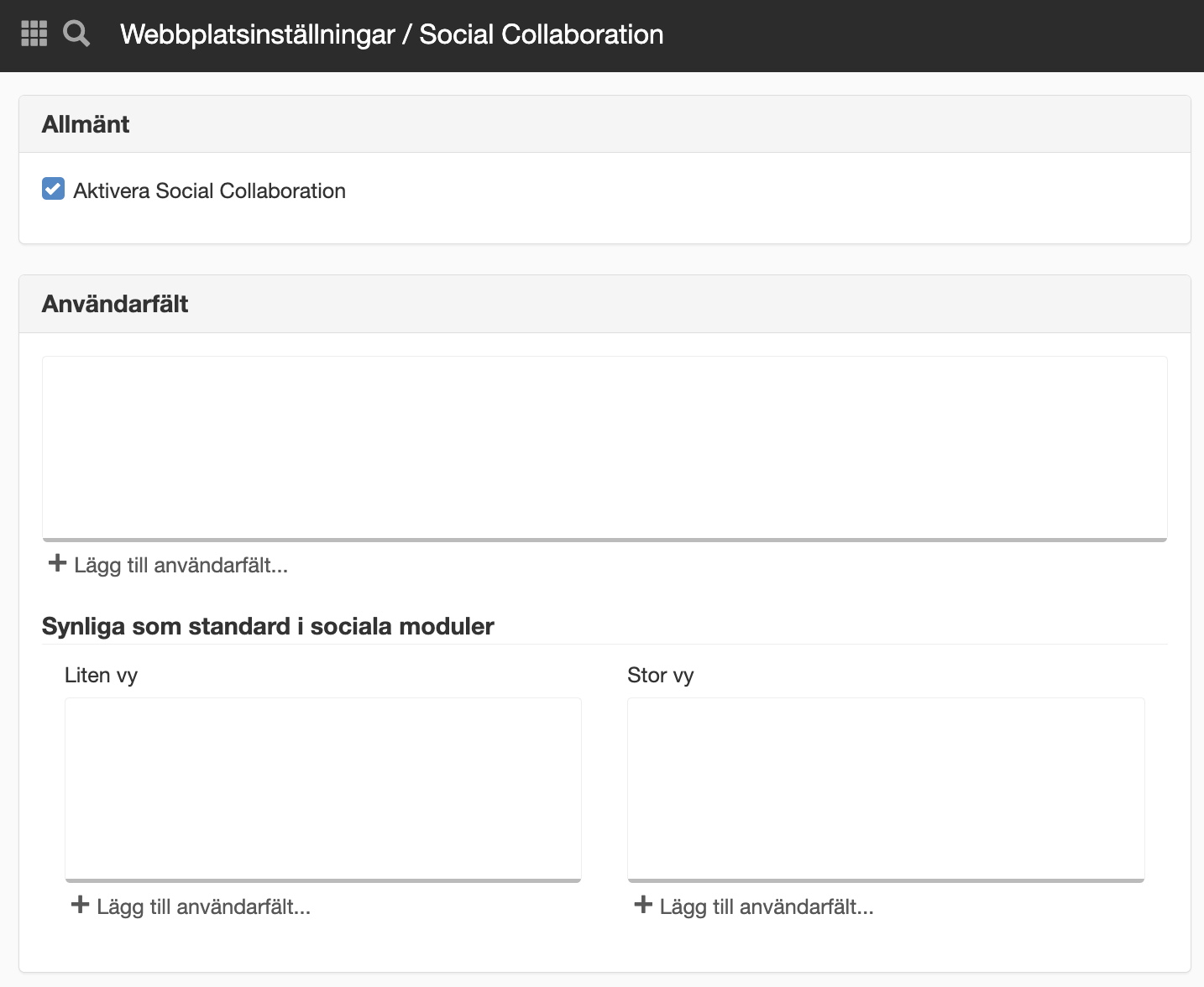 Panelen Social Collaboration