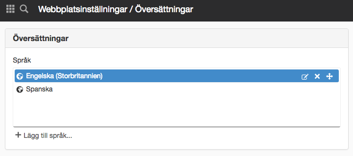 Översättningar