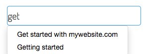 Suggestions