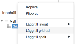 Lägg till gridrad