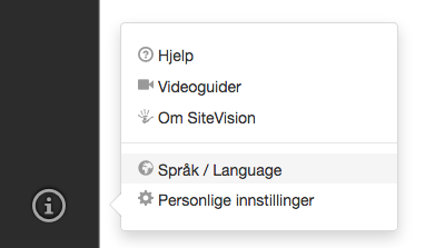 Personlige innstillningar