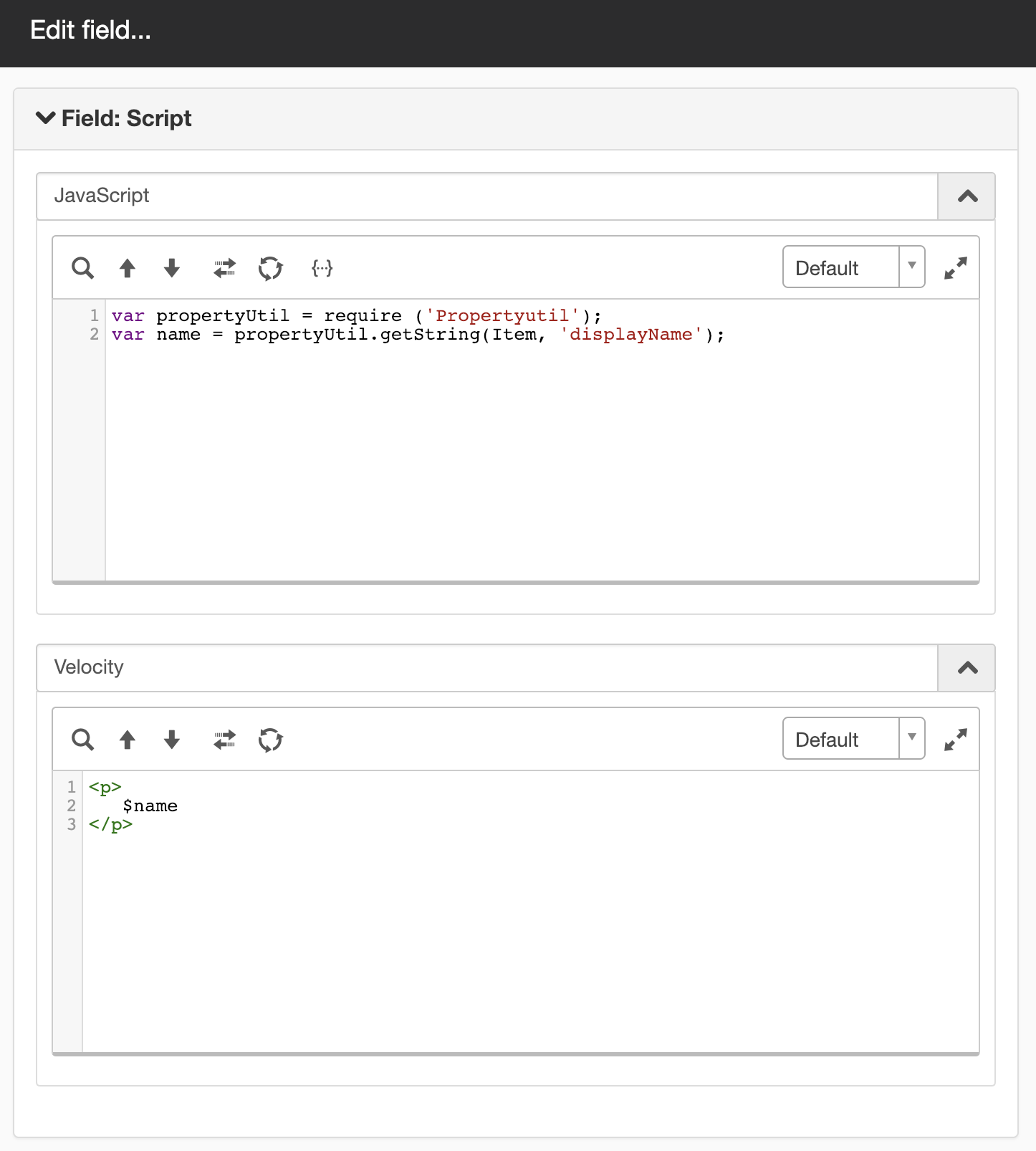 Script