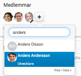 Lägg till medlemmar