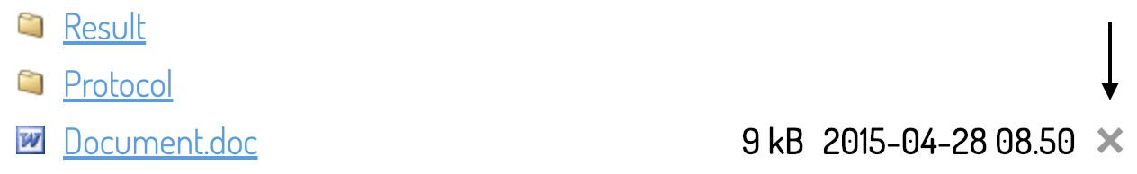 Allow Deleting of file
