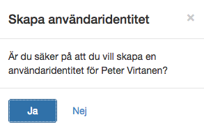 Skapa social identitet