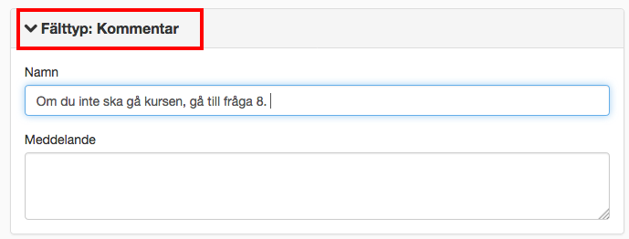 Kommentarer