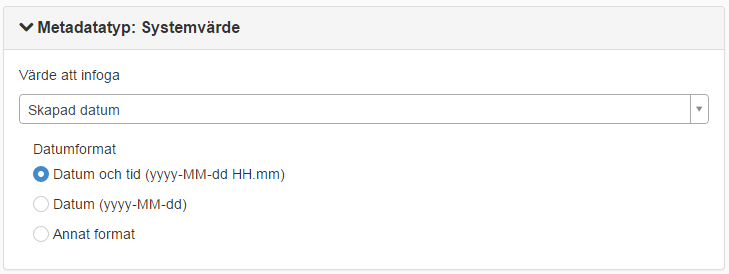 Inställningar