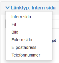 exempelbild på länktyper