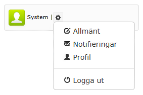 Personliga inställningar