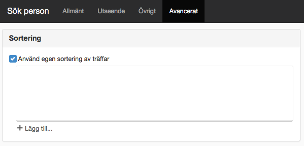 Avancerat
