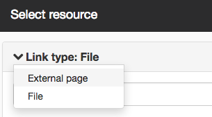 Select resource