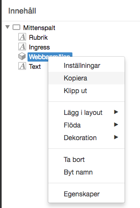 Kopiera webbanmälan