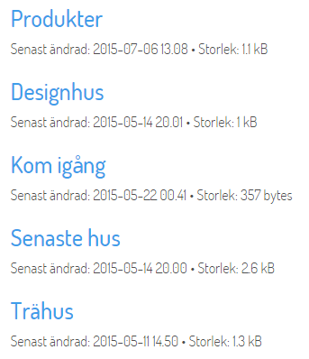 Söklistning