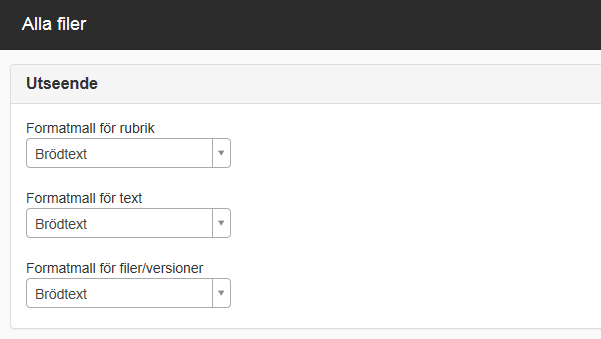 fliken Utseende