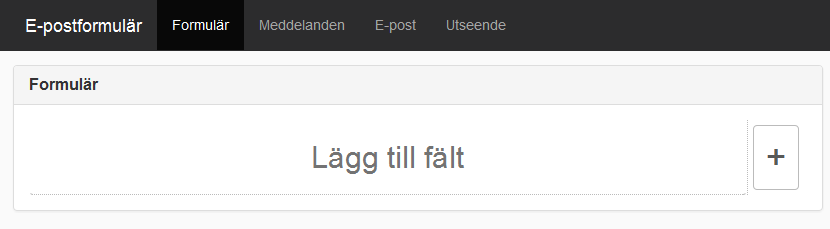 Skärmdump på fliken Fråga
