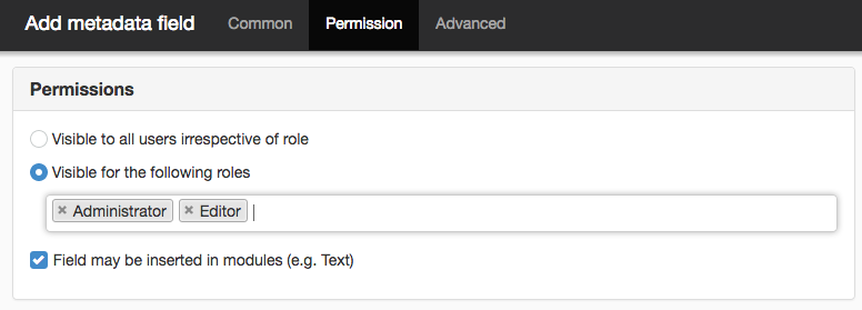 Permissions
