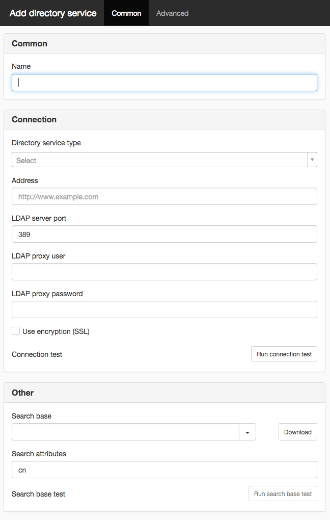 Add custom directory