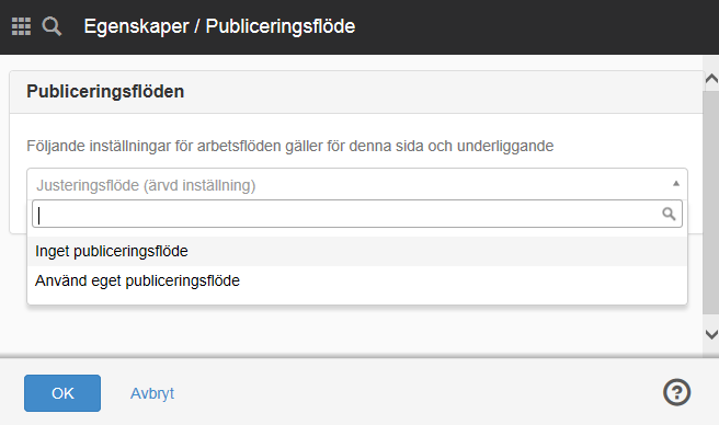Publiceringsflöden