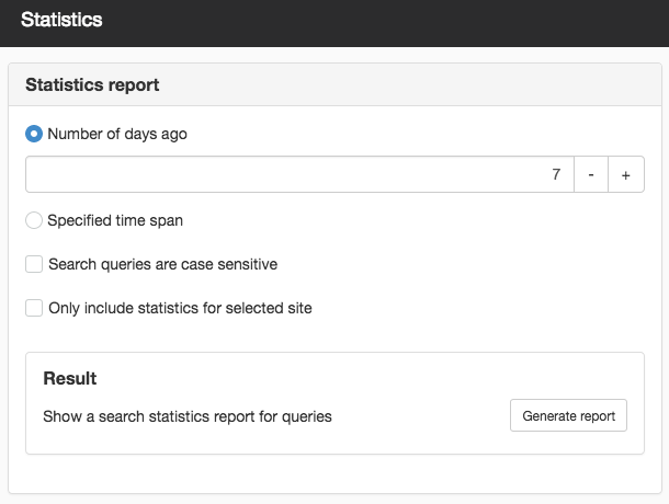 Statistics