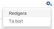 Knappen för att ändra metadatafält