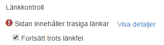 Exempelbild trasig länk