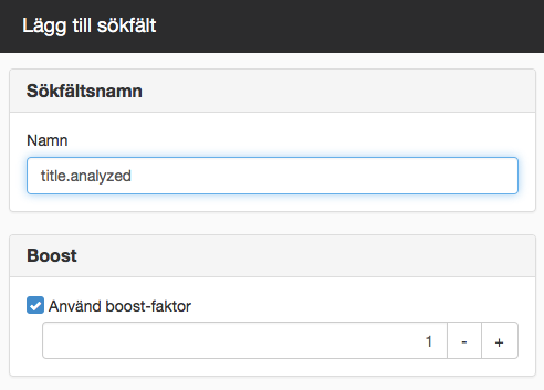 Lägg till sökfält