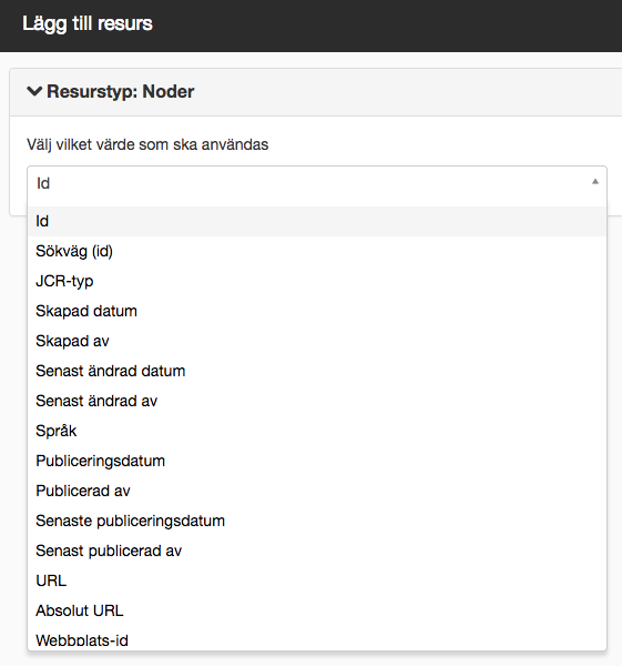 Lägg till resurs
