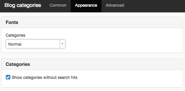 Appearance
